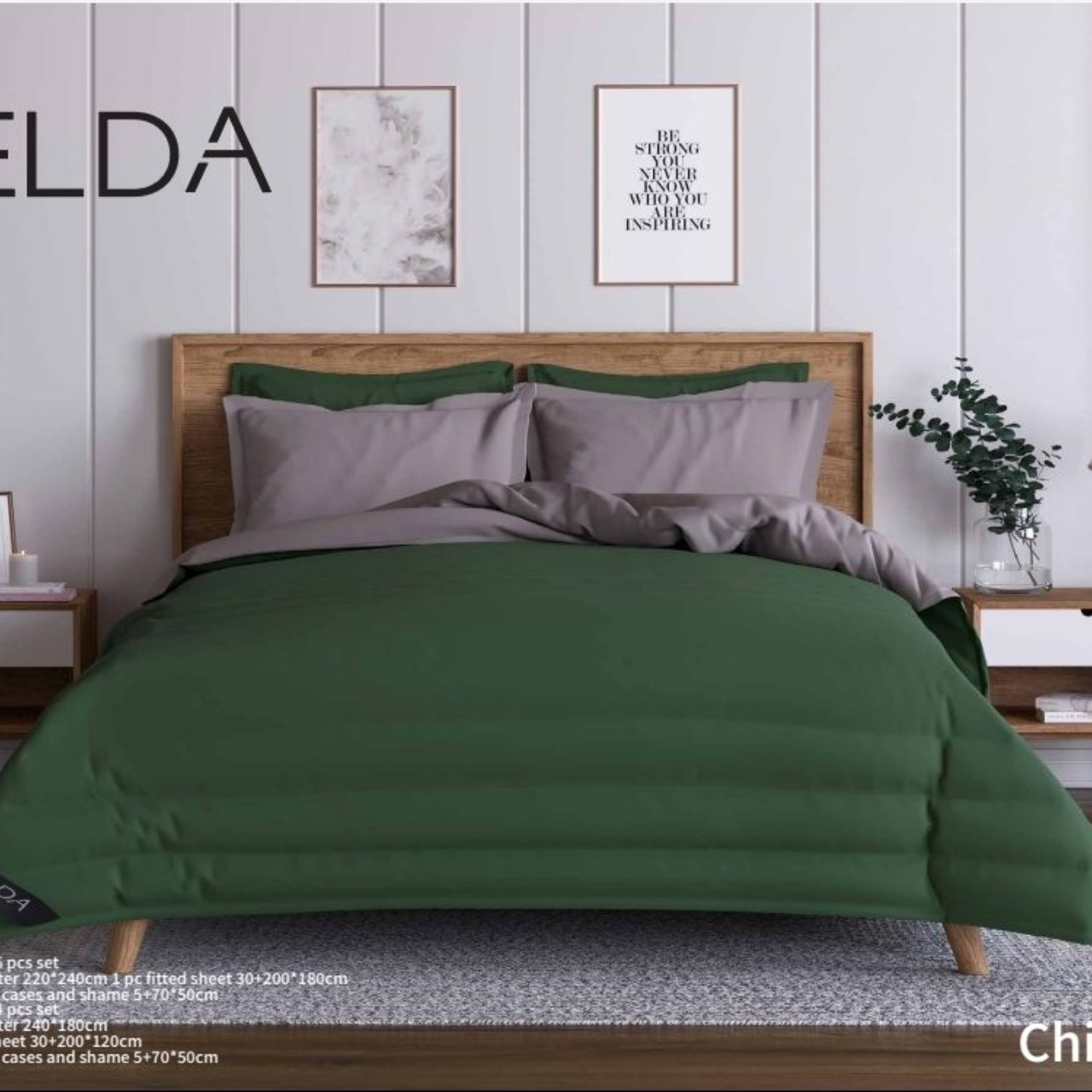 روتختی زلدا طرح چیک 2نفره