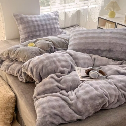 روتختی خز 2نفره 4 تیکه 