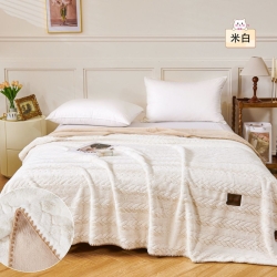 پتو  لاکچری2نفره گیس بافت نوار دوزی