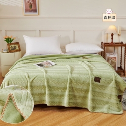 پتو  لاکچری2نفره گیس بافت نوار دوزی