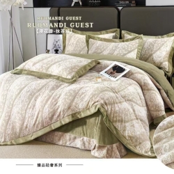 پتو لاکچری 2نفره طرح دار دندون موشی