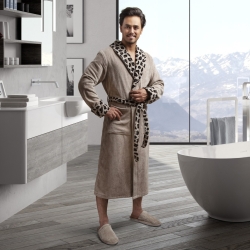 حوله پالتویی طرح جگوار 