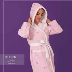 حوله پالتویی طرح یونیکورن 