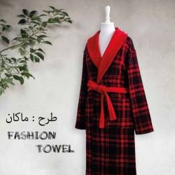 حوله پالتویی طرح ماکان