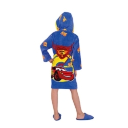 حوله پالتویی کودک طرح ماشین سایز90