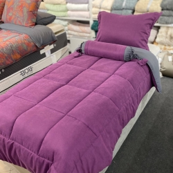 روتختی هازان 1نفره 5تیکه بنفش کد3543