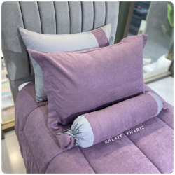 روتختی هازان 1نفره 5تیکه بنفش روشن کد3540