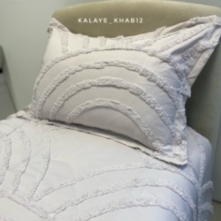 روتختی 2نفره برجسته بوهو 6 تیکه طرح نیم دایره استخونی