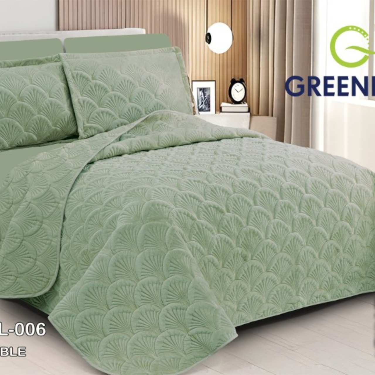 روتختی بهاره 1نفره شل سبز