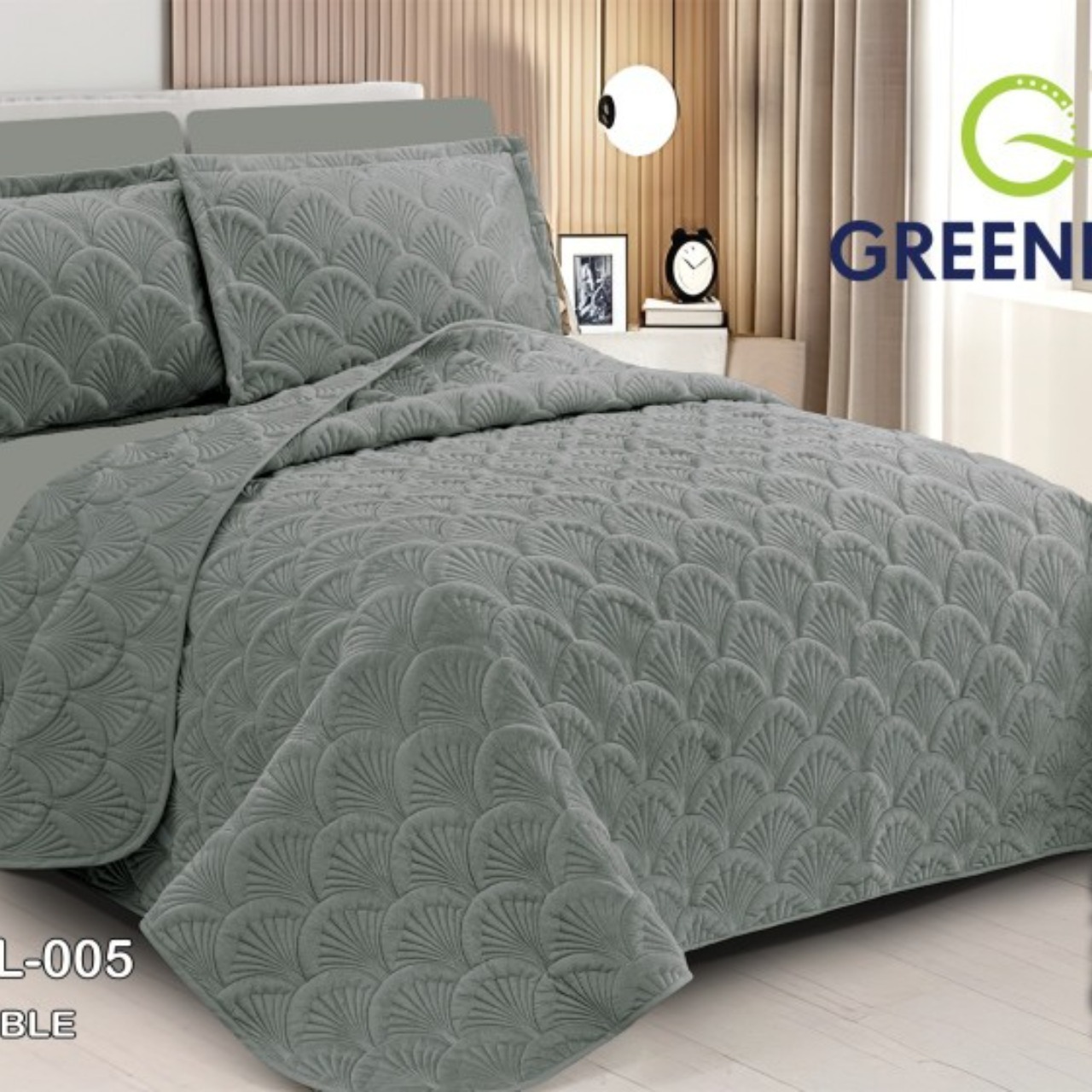 روتختی بهاره 1نفره شل طوسی تیره