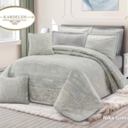 روتختی ژاکارد طرح نیکا سبز