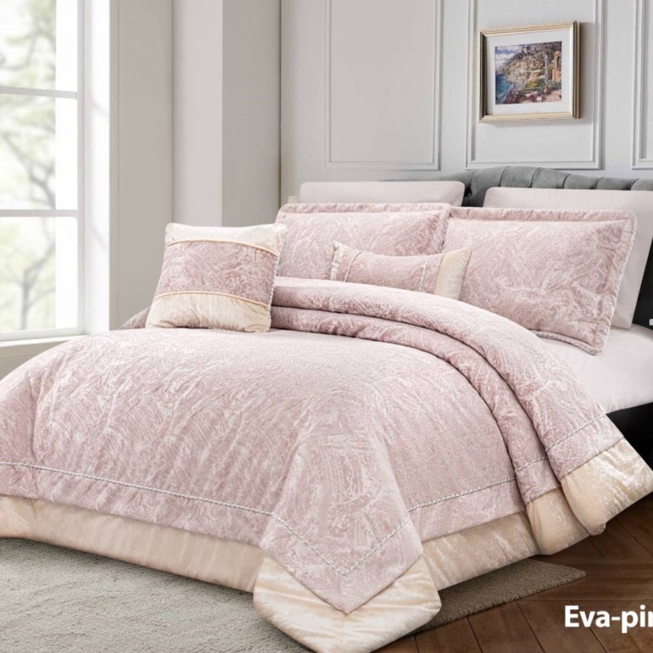 روتختی ژاکارد اوا صورتی