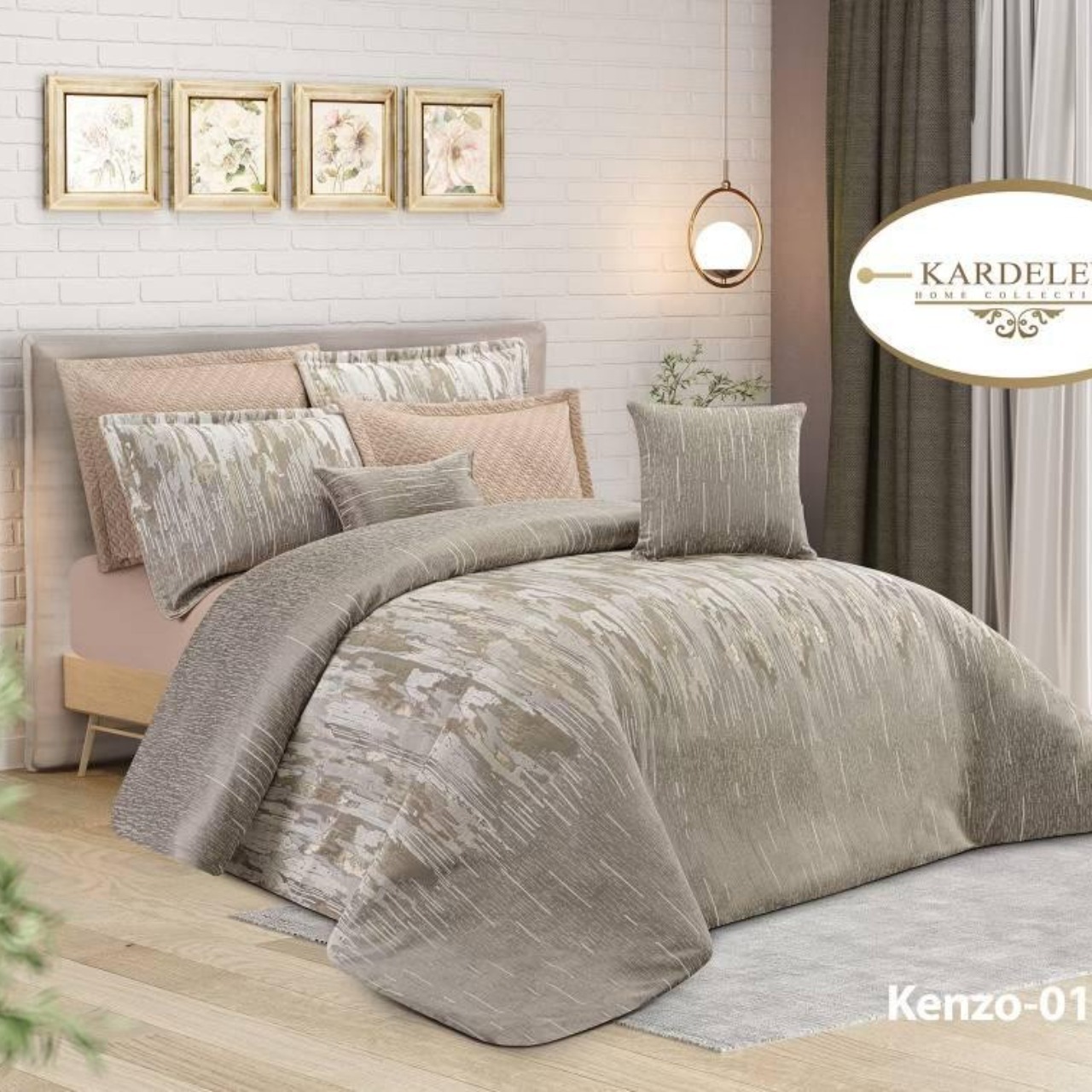 روتختی ژاکارد طرح کنزو بژ