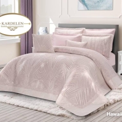 روتختی ژاکارد طرح هاوایی صورتی