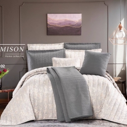 روتختی ژاکارد طرح ژینا نقره ای