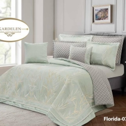 روتختی ژاکارد طرح فلوریدا سبز